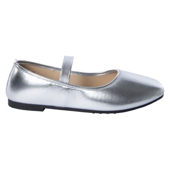 Ladies Metallic Ballet Flats size 8 - Picture 3 of 4